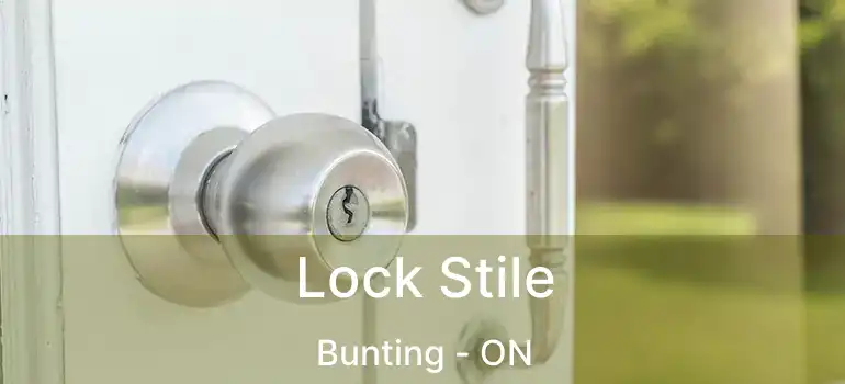 Lock Stile Bunting - ON