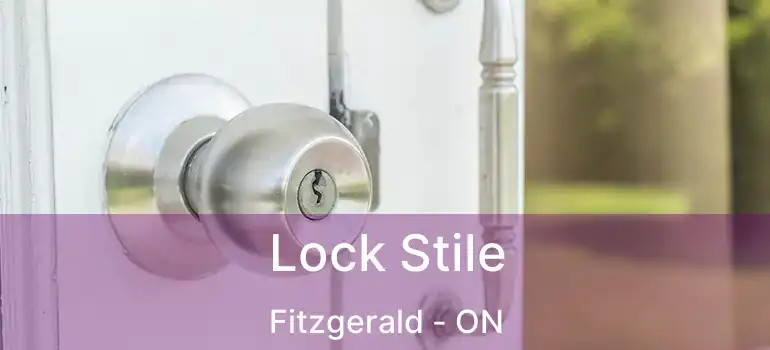  Lock Stile Fitzgerald - ON