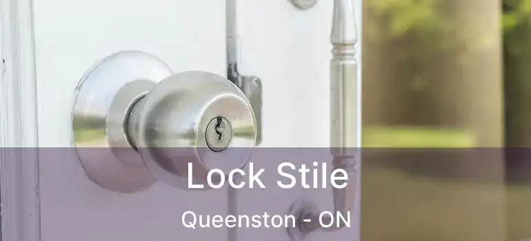  Lock Stile Queenston - ON