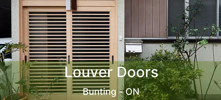 Louver Doors Bunting - ON