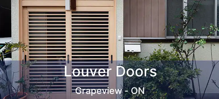  Louver Doors Grapeview - ON