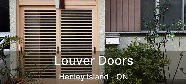  Louver Doors Henley Island - ON