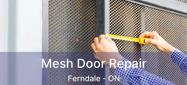 Mesh Door Repair Ferndale - ON