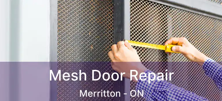 Mesh Door Repair Merritton - ON