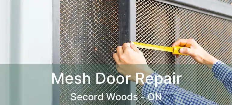  Mesh Door Repair Secord Woods - ON
