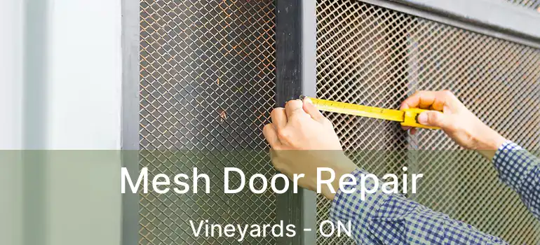 Mesh Door Repair Vineyards - ON