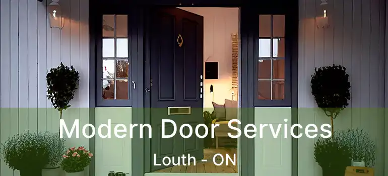 Modern Door Services Louth - ON