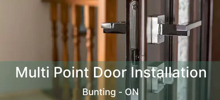 Multi Point Door Installation Bunting - ON