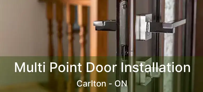  Multi Point Door Installation Carlton - ON