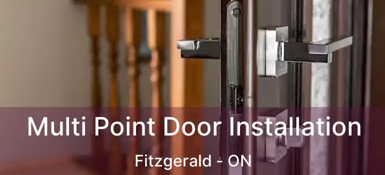 Multi Point Door Installation Fitzgerald - ON