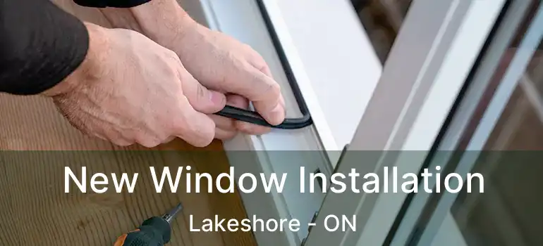  New Window Installation Lakeshore - ON