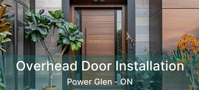  Overhead Door Installation Power Glen - ON