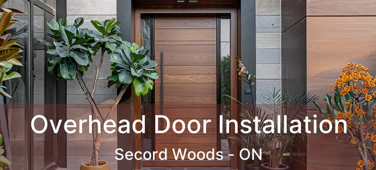  Overhead Door Installation Secord Woods - ON