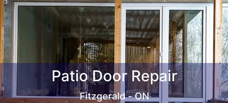  Patio Door Repair Fitzgerald - ON