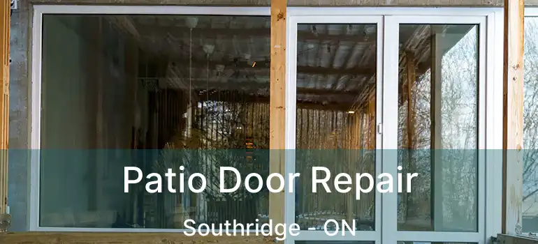 Patio Door Repair Southridge - ON