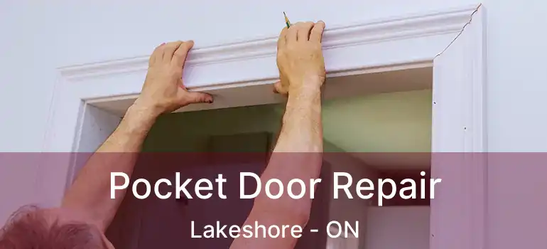  Pocket Door Repair Lakeshore - ON