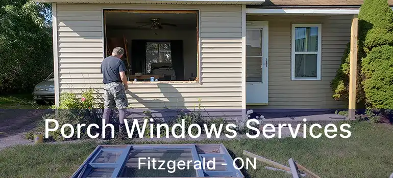  Porch Windows Services Fitzgerald - ON