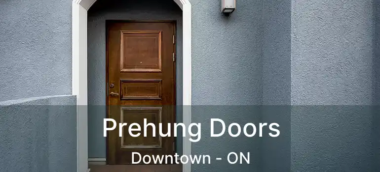 Prehung Doors Downtown - ON