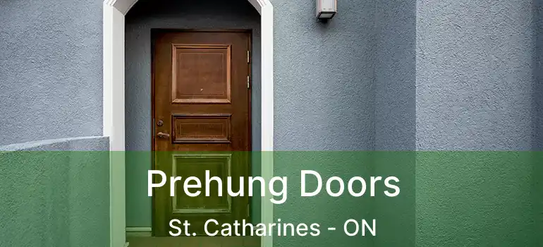  Prehung Doors St. Catharines - ON