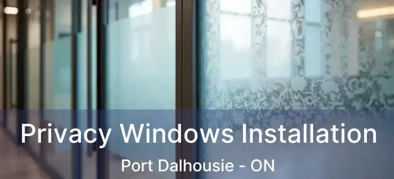Privacy Windows Installation Port Dalhousie - ON