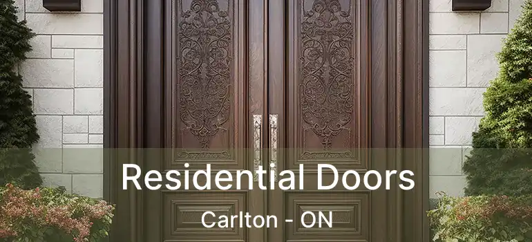Residential Doors Carlton - ON