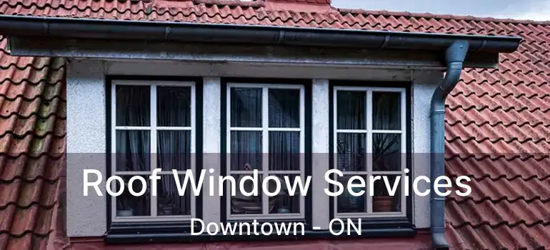  Roof Window Services Downtown - ON