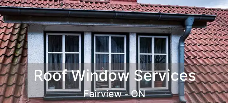  Roof Window Services Fairview - ON