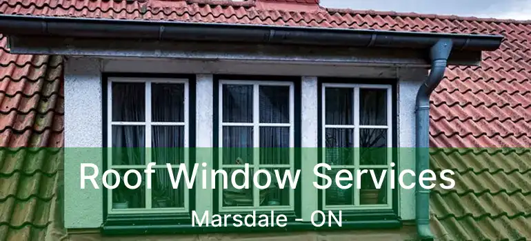 Roof Window Services Marsdale - ON
