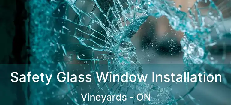 Safety Glass Window Installation Vineyards - ON