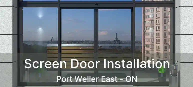  Screen Door Installation Port Weller East - ON