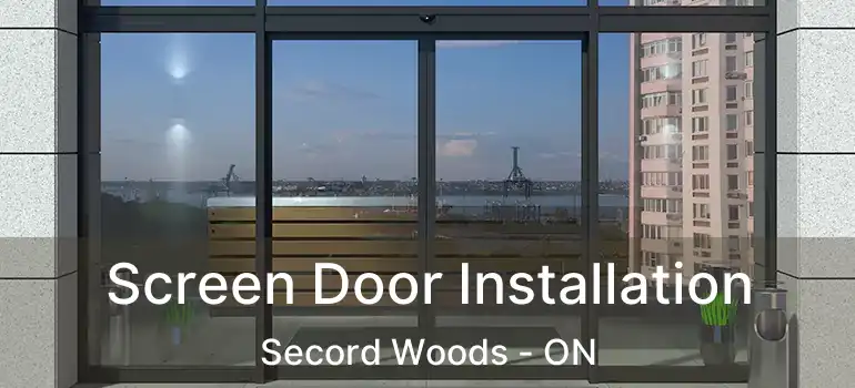 Screen Door Installation Secord Woods - ON