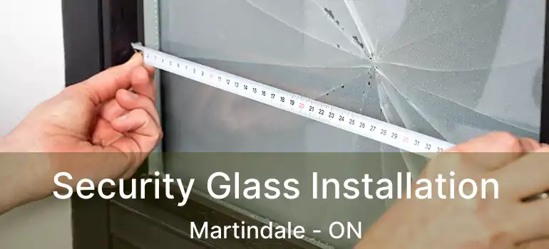  Security Glass Installation Martindale - ON