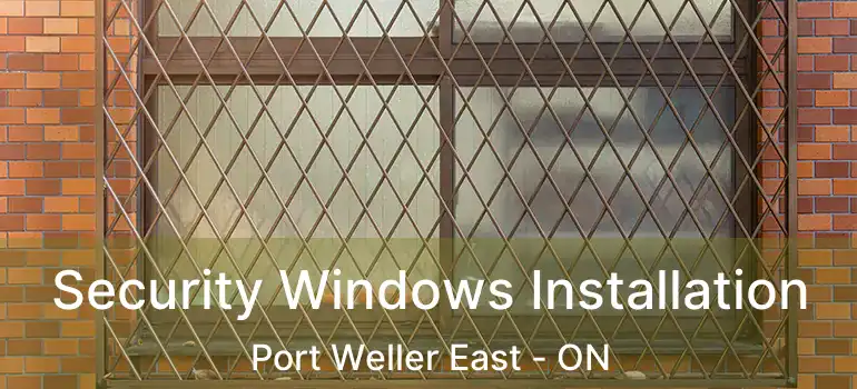 Security Windows Installation Port Weller East - ON