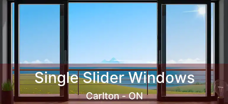  Single Slider Windows Carlton - ON
