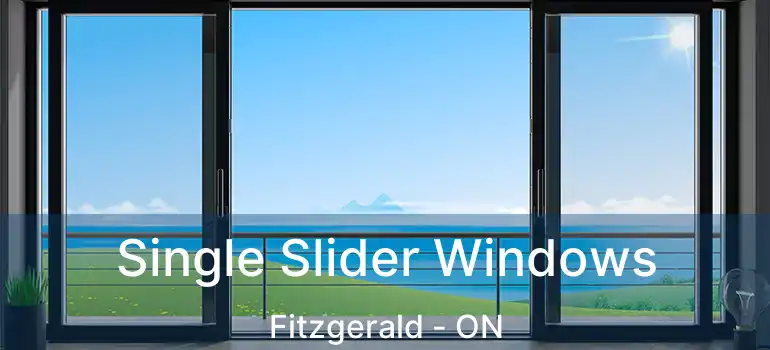 Single Slider Windows Fitzgerald - ON