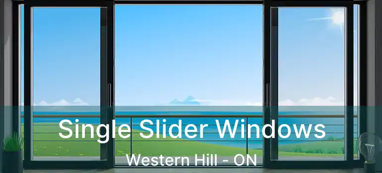  Single Slider Windows Western Hill - ON