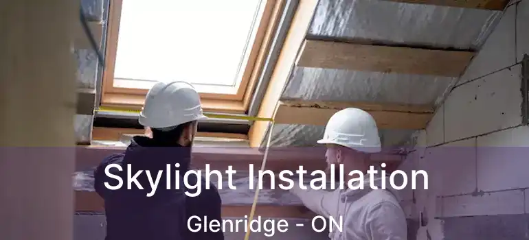  Skylight Installation Glenridge - ON
