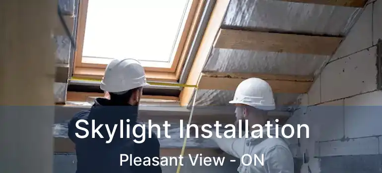  Skylight Installation Pleasant View - ON
