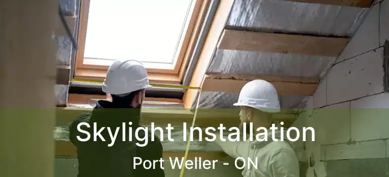 Skylight Installation Port Weller - ON