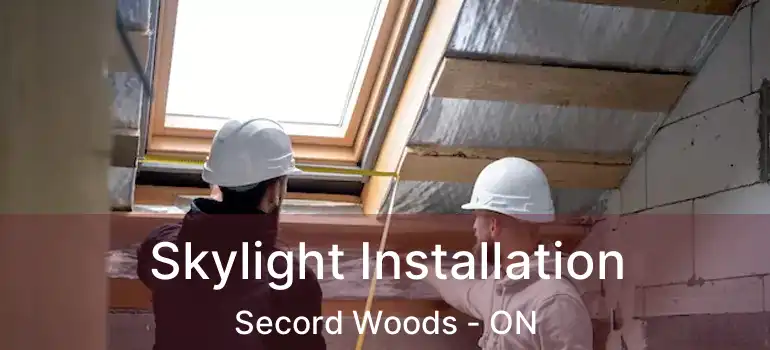 Skylight Installation Secord Woods - ON