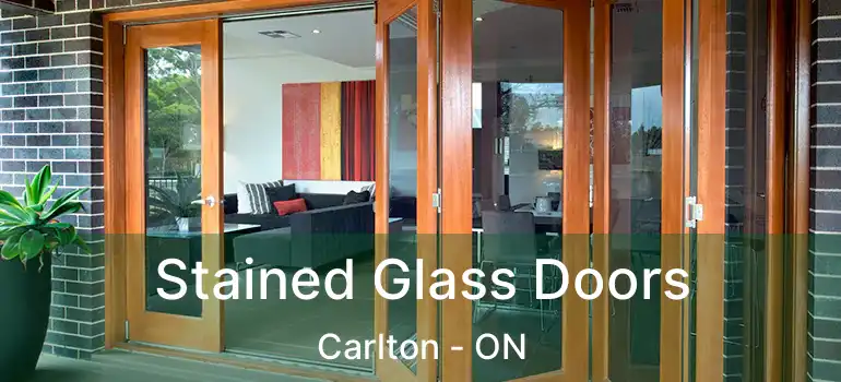  Stained Glass Doors Carlton - ON