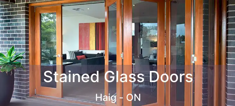  Stained Glass Doors Haig - ON