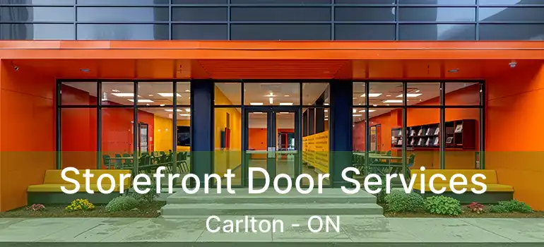 Storefront Door Services Carlton - ON