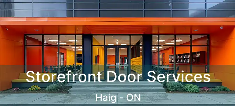  Storefront Door Services Haig - ON