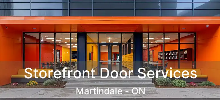 Storefront Door Services Martindale - ON