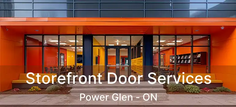  Storefront Door Services Power Glen - ON