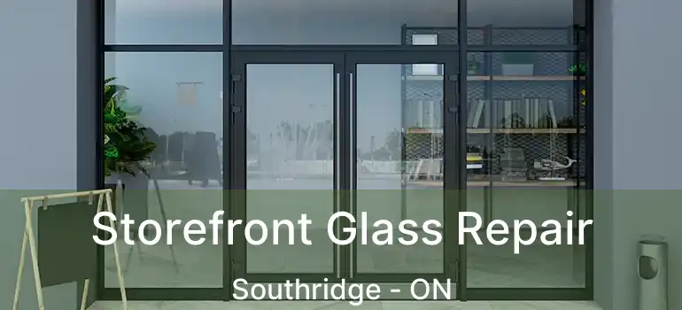  Storefront Glass Repair Southridge - ON