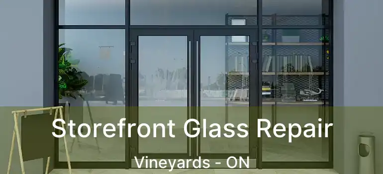  Storefront Glass Repair Vineyards - ON