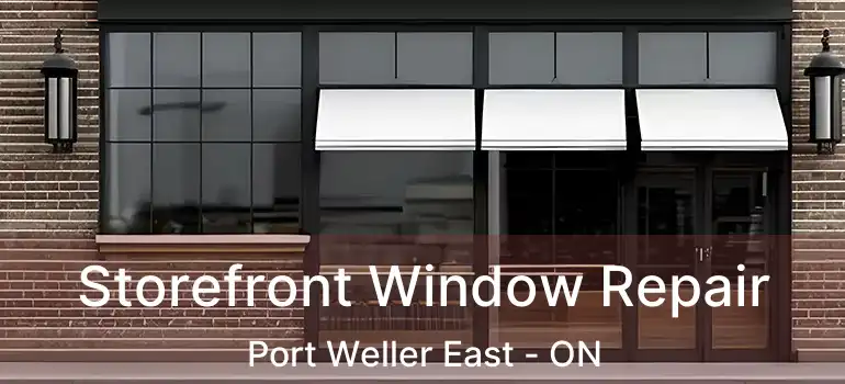  Storefront Window Repair Port Weller East - ON