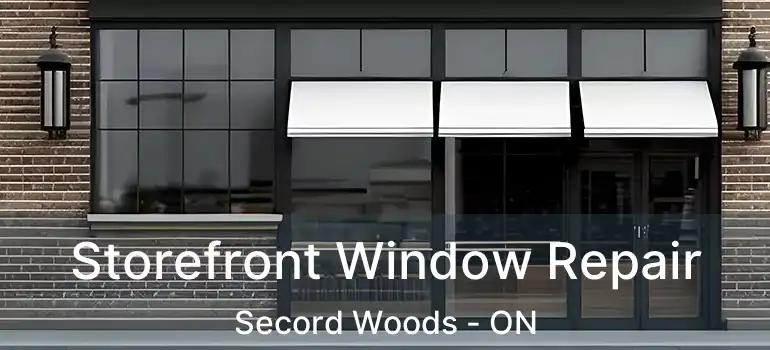 Storefront Window Repair Secord Woods - ON